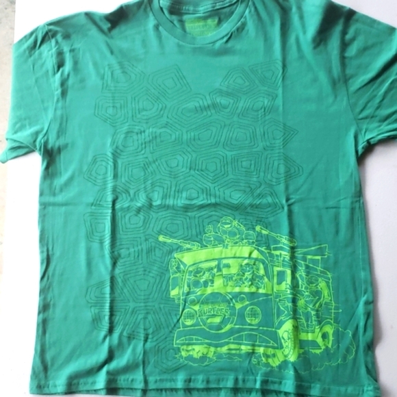 NEW* Ninja Turtles t-shirt green - Picture 3 of 6